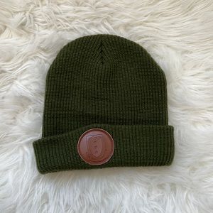 Jeffrey Collection Olive Knitted Beanie